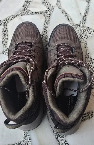 Botas Senderismo Skechers Marrón Waterproof
