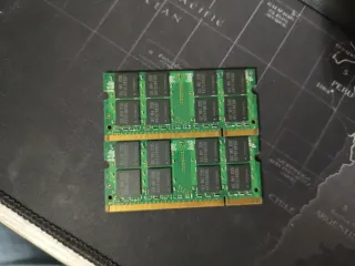 2 Módulos Memoria Portátil DDR2 Samsung 2GB