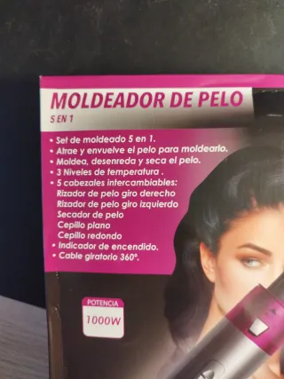Moldeador de pelo 5 en 1