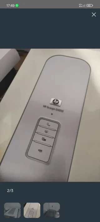 Lote Impresora Samsung y Escáner HP