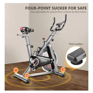 Bicicleta Spinning HE-KA Max 150kg