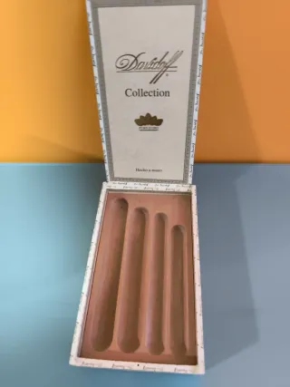 4 Scatole Vuote di Sigari Antiche