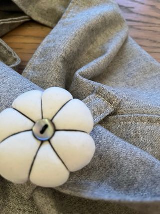 Set cappello e sciarpa grigio donna