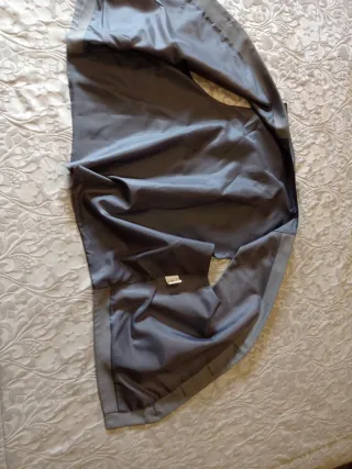 Chaleco de traje gris