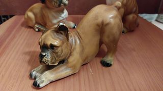 Conjunto figuras perros
