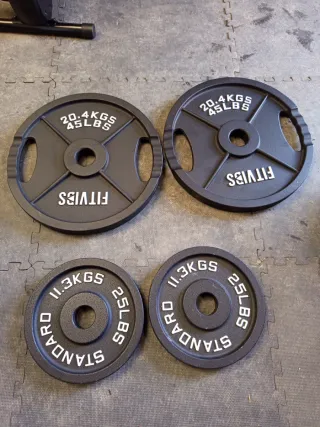 Discos Pesas Barra grande 20-1.25kg Leer detalles