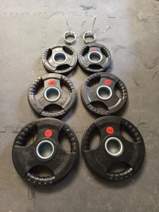 Discos Pesas Barra grande 20-1.25kg Leer detalles