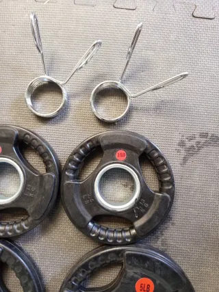 Discos Pesas Barra grande 20-1.25kg Leer detalles