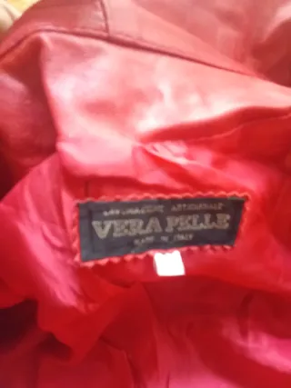 Abrigo Velle Pelle Rojo