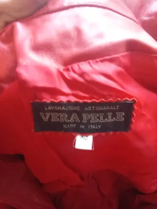 Abrigo Velle Pelle Rojo