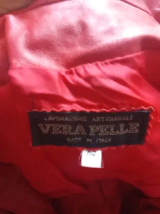 Abrigo Velle Pelle Rojo