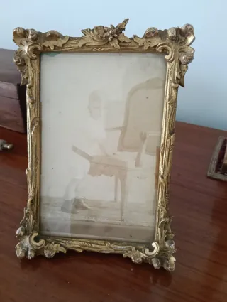 Antichi cornici per fotografie.