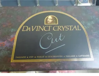 Servizio 6 Calici Vino in Cristallo molato nuovi