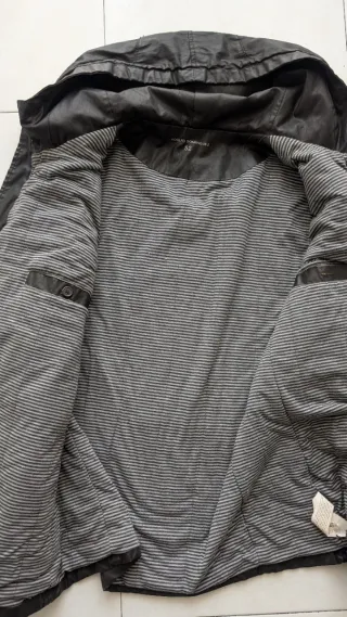 Parka Adolfo Domínguez Marrón Entretiempo