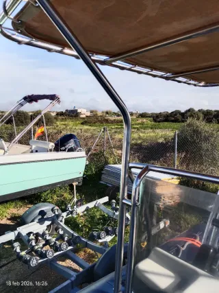 Toldo T-Top para embarcaciones aluminio