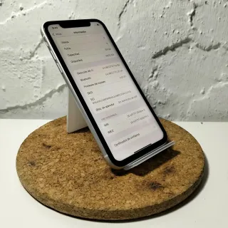 iPhone 11 64GB Blanco 100% de batería.