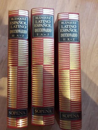 Diccionario español-latino