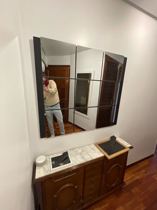 Espejo artesanal moderno y vintage