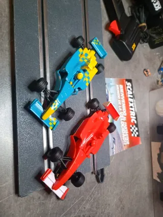 2 Coches Scalextric F1 1/32 Nuevos