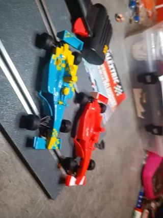 2 Coches Scalextric F1 1/32 Nuevos