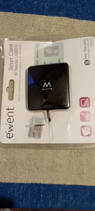 Lector Tarjetas Inteligentes DNI USB Ewent