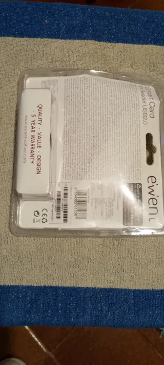 Lector Tarjetas Inteligentes DNI USB Ewent