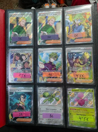 Colección Cartas Pokémon Entrenador