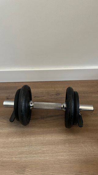 Mancuernas con discos