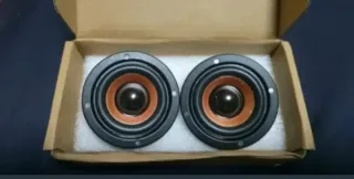 2 Altavoces Coaxiales 2.5" (63mm) de 5W cada 1