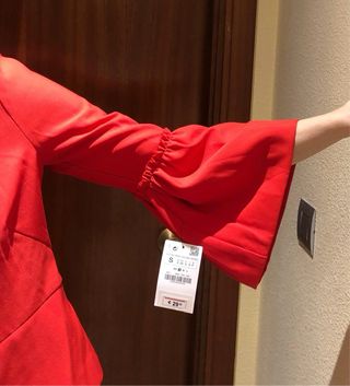 Chaqueta Zara Roja