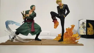 One Piece Figure Sanji & Zoro - Log File Fight