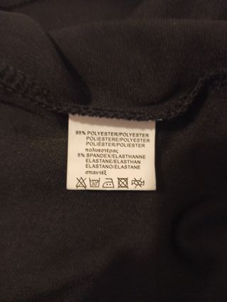 Falda flecos T. M/L Gongola Blu negra