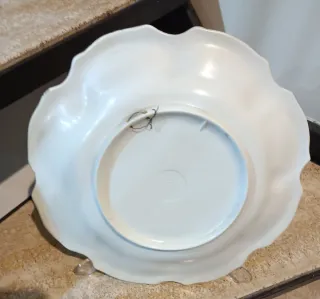 Piatto con Gallo Cedrone in Melamina anni '70