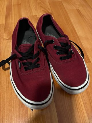 Zapatillas Vans Burdeos
