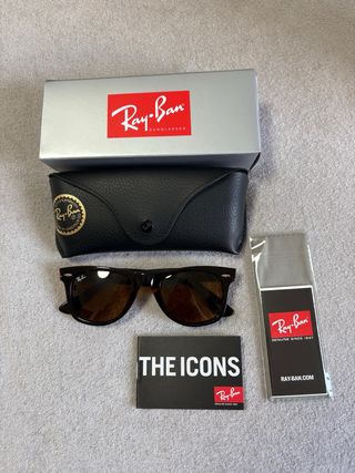 Gafas de Sol Ray-Ban Wayfarer Tortoise/Brown