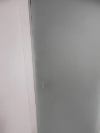 Puerta corredera cristal glaseado