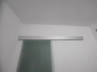 Puerta corredera cristal glaseado