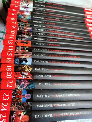 Daredevil 1-11, 13-16, 18, 20 y 22-25. Marvel Saga