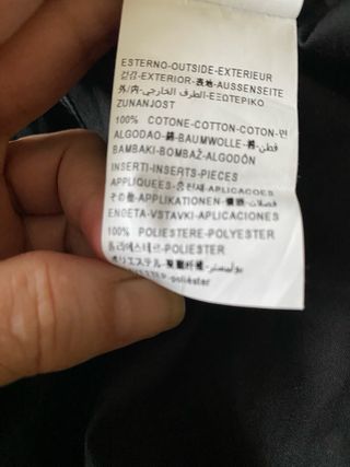 Falda larga Sisley negra talla 34-36