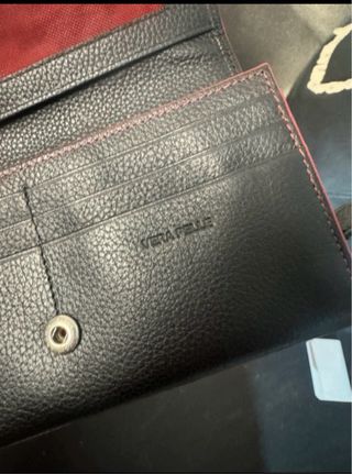 Portafogli Ducati Corse vera pelle nero