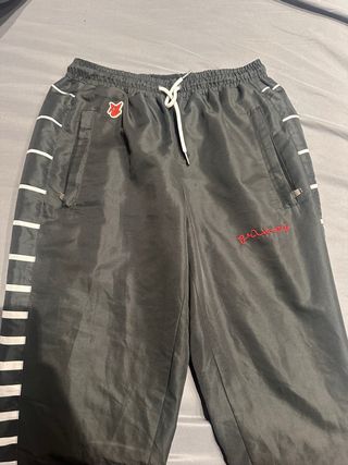 Pantalón Grimey Negro Rayas Talla M