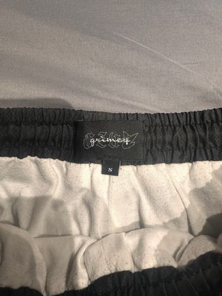 Pantalón Grimey Negro Rayas Talla M