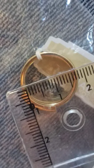 Anillo Michael Kors Dorado Talla 5