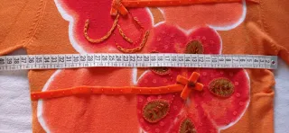 Maglietta maglioncino Anis arancione taglia S