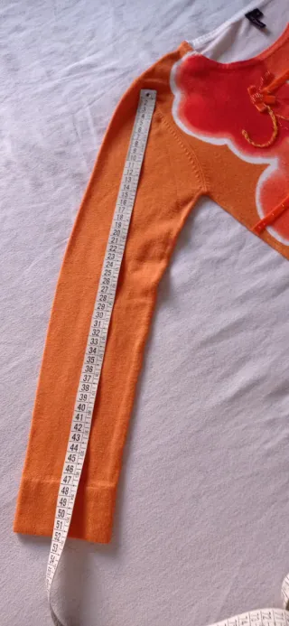 Maglietta maglioncino Anis arancione taglia S