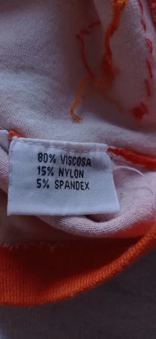 Maglietta maglioncino Anis arancione taglia S