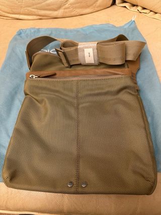 Borsello Piquadro Pelle e Tessuto