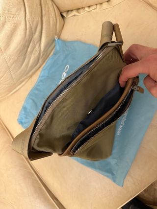 Borsello Piquadro Pelle e Tessuto