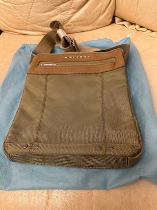 Borsello Piquadro Pelle e Tessuto