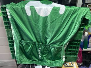 Conjunto Ropa Ciclismo Telefónica Tech Talla 2XL